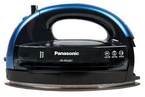 Blue Details about   Panasonic NI-WL607A 360º Advanced Ceramic Sole Plate Steam Iron 